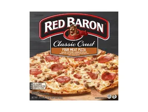 Red Baron, Pizza, Classic Crust Four Meat, 21.95 oz