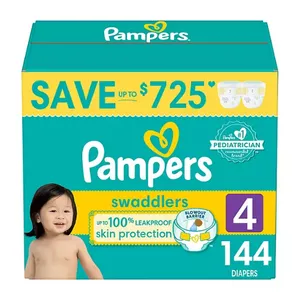 Pampers Swaddlers Softest Ever Diapers (Sizes: 4