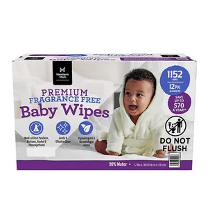 Member's Mark Premium Fragrance-Free Baby Wipes (1152 ct.)