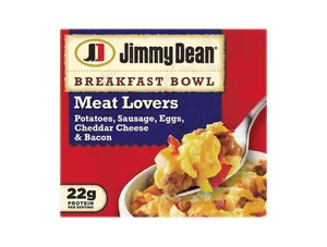 Jimmy Dean Meat Lovers Breakfast Bowl, 7 oz (Frozen)