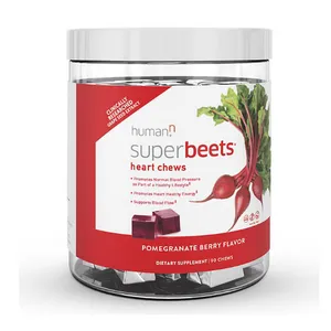 HumanN SuperBeets Heart Chews, Pomegranate Berry (90 ct.)