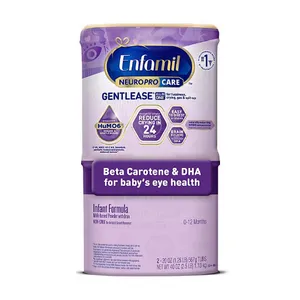 Enfamil NeuroProCare Gentlease Infant Formula, Milk-based Powder with Iron (20 oz., 2 pk.)