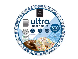 Member's Mark Ultra Dessert/Snack Paper Plates (6.875", 330 ct.)