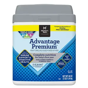 Member's Mark Advantage Premium Baby Formula (48 oz.)