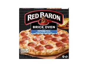 Red Baron Brick Oven Pepperoni Frozen Pizza 17.89 oz