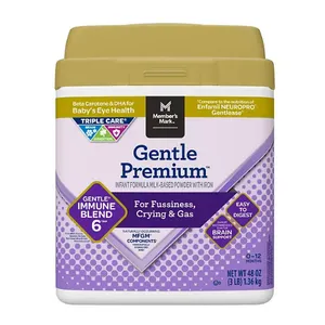 Member's Mark Gentle Premium Baby Milk-Based Formula with Iron, Gentle Immune Blend (48 oz.)