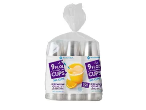Member's Mark Clear Plastic Cups (9 oz., 264 ct.)