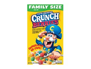 Cap'n Crunch's Crunch Berries, Kids Cereal, 20.5 oz Box