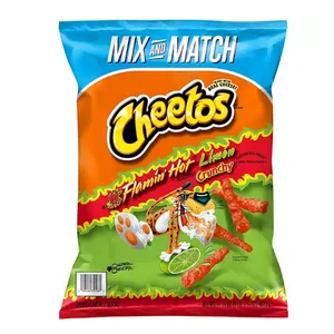 Cheetos Crunchy Cheese Flavored Snacks Flamin' Hot Limon (17.375 oz.)