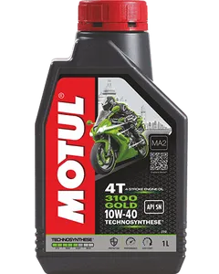 Motul Oil 3100 Gold 4T 10W40 1 Ltr - 1536