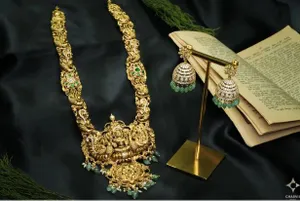Lakshme Antique CZ Stone Haram SHA0012