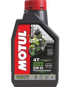 Motul Oil 3100 4T 20W50 Gold 1 Ltr - 1681