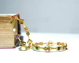 Gold-Plated-Navrathna-Bangle-02