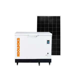 Koolboks 208L Dc Maxi Plan - Freezer+ 45ah Pedestal+ 3 350W Solar Panel