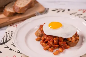 Eggs & baked beans
