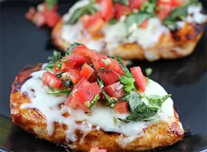 BBQ Chicken Bruschetta