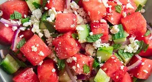Watermelon & Assorted Lettuce