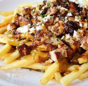 Jerk Chicken Loaded Fries