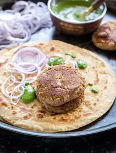 Chicken Shami Kebab Paratha Combo