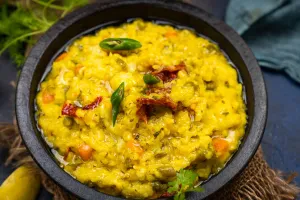 Dhuli Moong Dal Khichdi