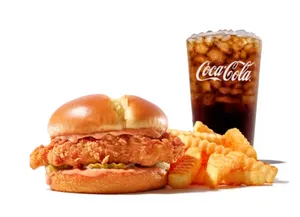 Zaxby's Spicy Signature Sandwich Meal
