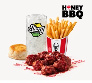 8 Pc Saucy Nuggets Combo (Honey BBQ)