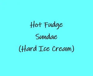 Chocolate Sundae - Large - (Hard Ice Cream)
