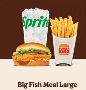 Big Fish Sandwich Meal (Large)