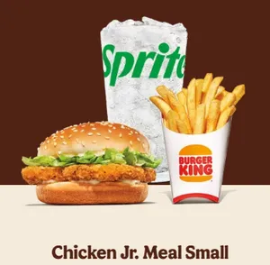 Chicken Jr. Sandwich Meal (Small)
