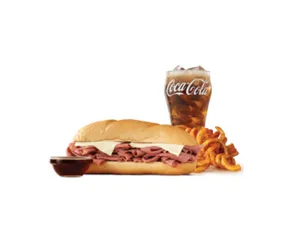 Classic French Dip and Swiss Meal