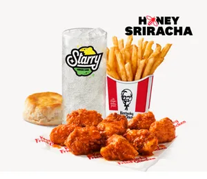 8 Pc Saucy Nuggets Combo (Honey Sriracha)