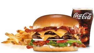 Double Bacon Cheeseburger Combo (Small)