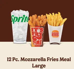 12 PC Mozzarella Fries Meal (Large)