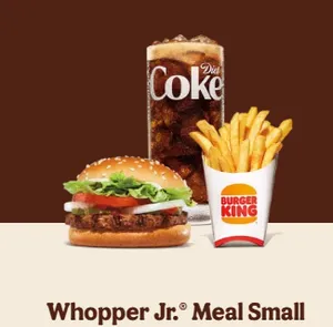 Whopper Jr Meal (Small)