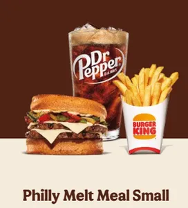 Philly Melt Sandwich Meal (Small)