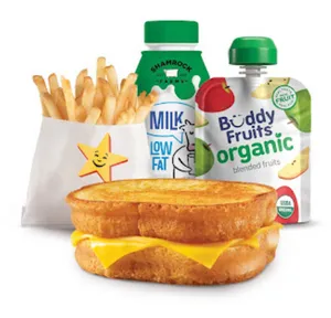 Grilled Cheese Sandwich Kid;s Meal