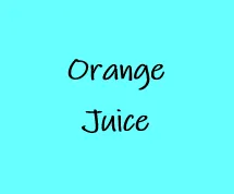 Orange Juice