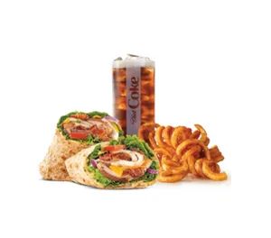 Chicken Club Wrap Meal