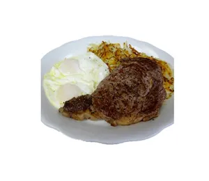 Ribeye Steak with 2 Eggs (Breakfast Specials)