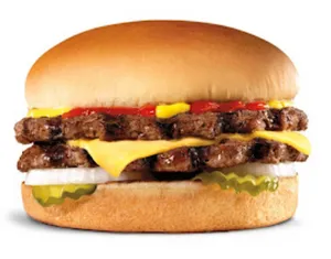 Double Big Cheeseburger (Burger Only)