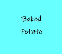 Baked Potato (Side)
