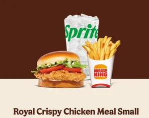 Royal Crispy Chicken Sandwich Meal (Small)