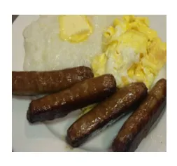 2 Eggs with Sausage Links (Breakfast Plates)