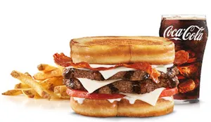 Double Frisco Burger Combo (Small)