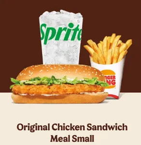 Original Chicken Sandwich Meal (Small)