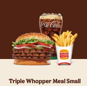 Triple Whopper Meal (Small)