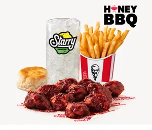 10 Pc Saucy Nuggets Combo (Honey BBQ)