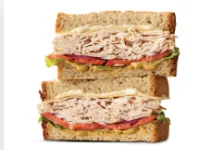 Roast Turkey & Swiss Sandwich