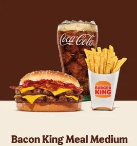 Bacon King Meal (Medium)