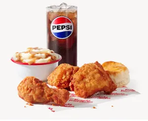 3 PC Chicken Combo (2 Breasts and 1 Wing)